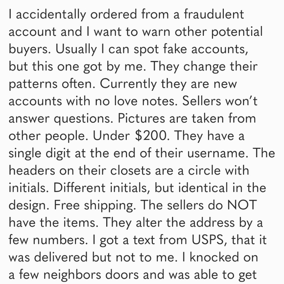 Please read! Scam accounts! - Picture 3 of 8